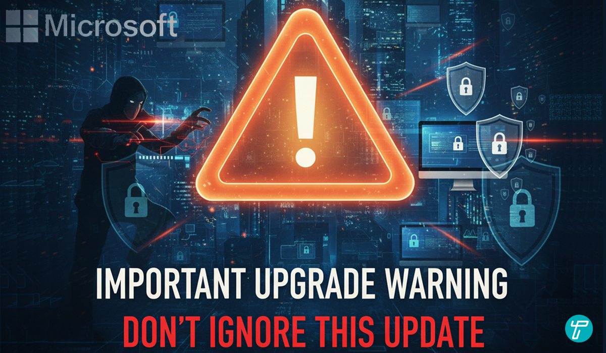 Important Upgrade Warning from Microsoft